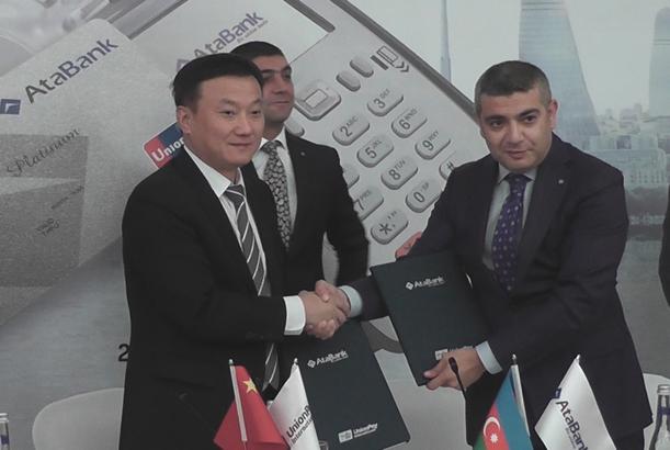 Atabank UnionPay İnternational şirkəti ilə tərəfdaşlıq edəcək