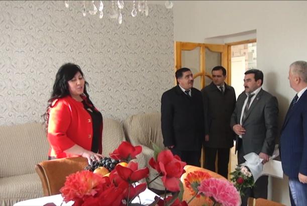 Goranboyda müharibə əlilləri və şəhid ailələrinə yeni evlər verilib