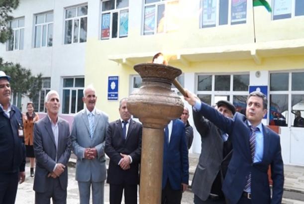 Ucarın daha bir kəndinə təbii qaz verilib