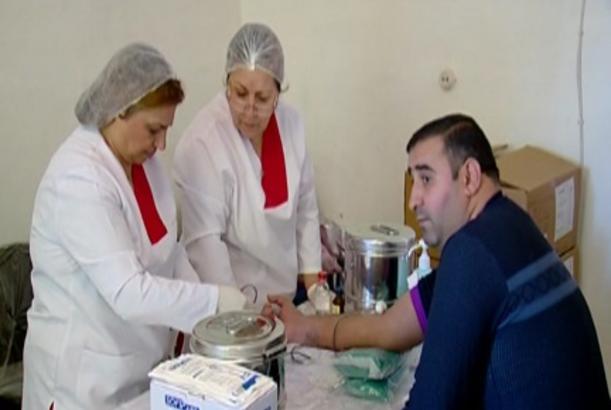 Şəmkirdə aksiya keçirilib