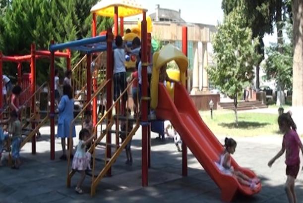 Tovuzun uşaq bağçalarında yay mövsümü ilə bağlı yeniliklər var