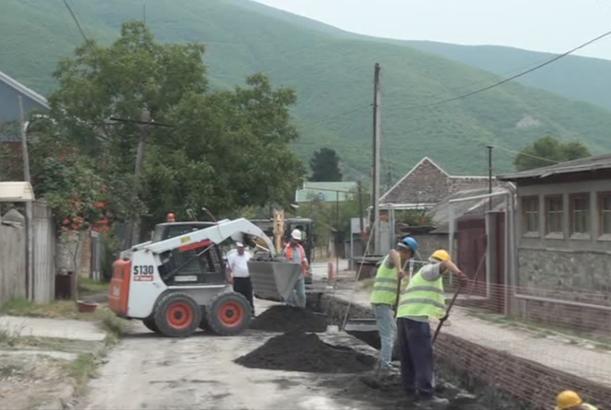 Şəkinin daha bir problemi həll olunur