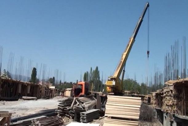 Göygöldə məcburi köçkünlər üçün yeni binaların tikisinə start verilib