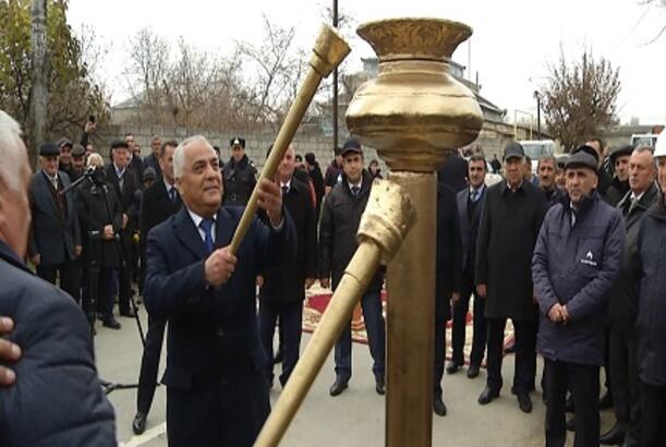 Qubanın 4 kəndinə ilk dəfə “mavi yanacaq” verilib