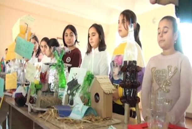Qazaxda “Plastik tullantılara yeni həyat” verilib