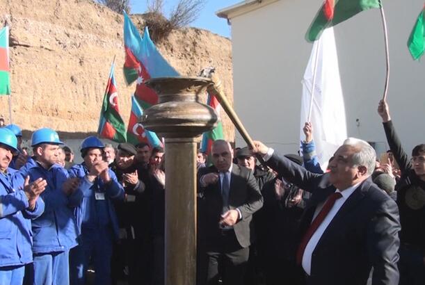 Daşkəsənin üç qəsəbəsinə təbii qaz verildi