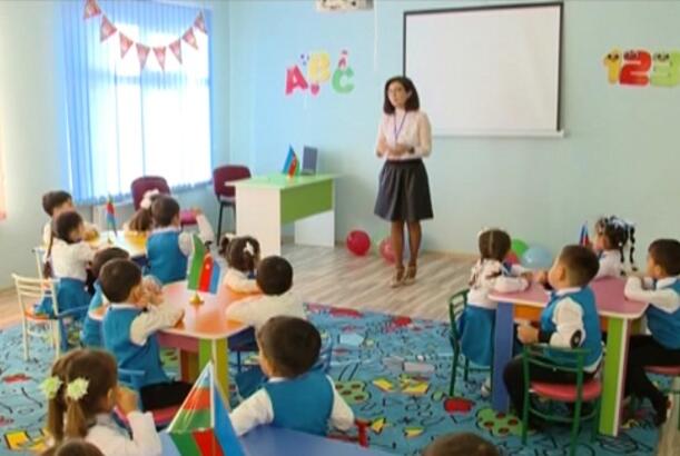 Şəmkirdə körpələr evi-uşaq bağçasının yeni binası istifadəyə verilib
