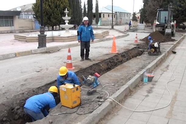 Samuxda əhalinin içməli su problemi həll olunur