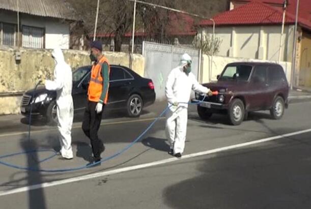 Oğuzda dezinfeksiya və maarifləndirmə işləri davam etdirilir