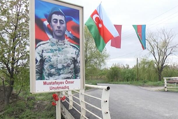 Qubanın Amsarqışlaq kəndinə asfalt yol çəkilib