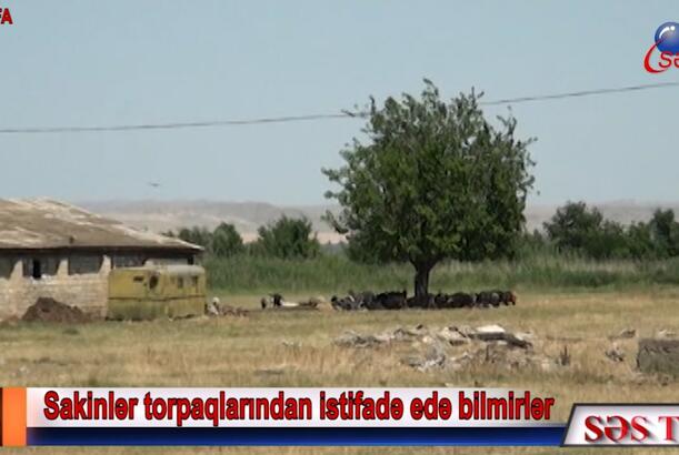 Ağstafalılar torpaqlarından istifadə edə bilmirlər