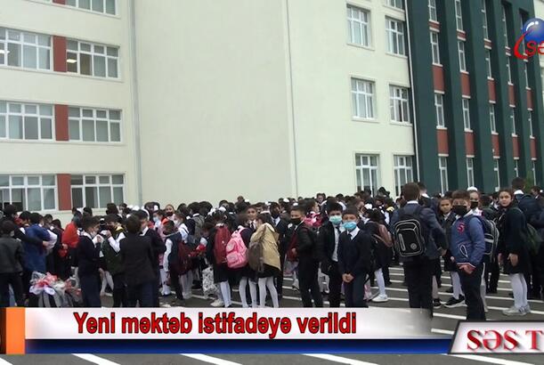 Bərdədə yeni məktəb istifadəyə verildi