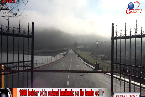 1000 hektar əkin sahəsi fasiləsiz su ilə təmin edilir