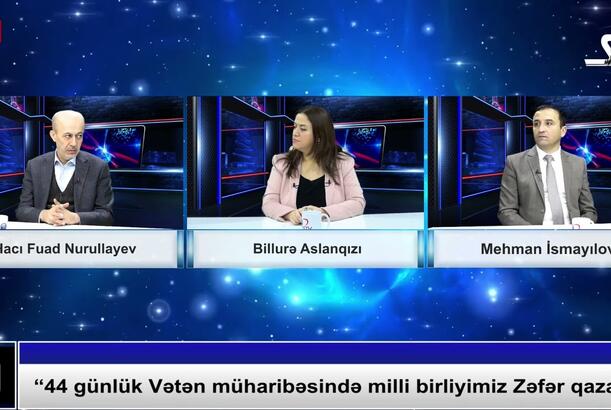“44 günlük Vətən müharibəsində milli birliyimiz Zəfər qazandı” (3)