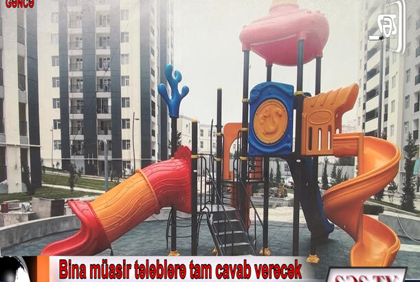 Gəncədə yeni yaşayış kompleksi tikilir