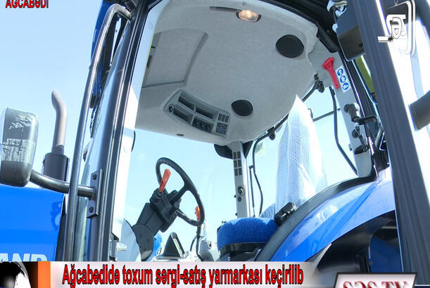 Ağcabədidə toxum sərgi-satış yarmarkası keçirilib