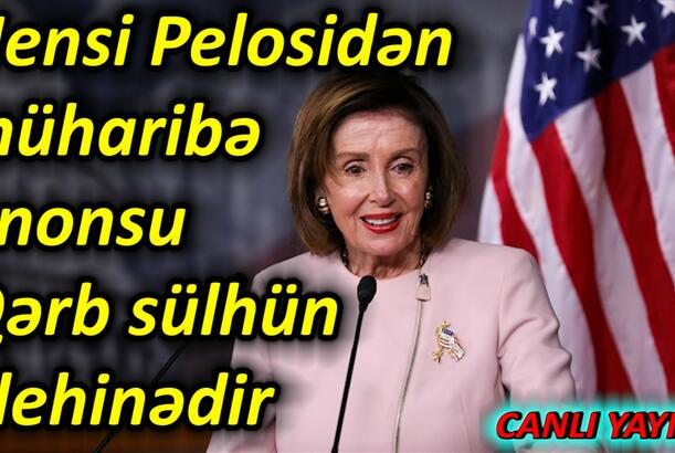 Nensi Pelosidən müharibə anonsu, Qərb sülhün əlehinədir