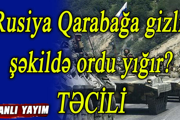 Qarabağda vəziyyət yenidən gərginləşir - Xankəndidəki mitinqi sülhməramlılar təşkil edib?