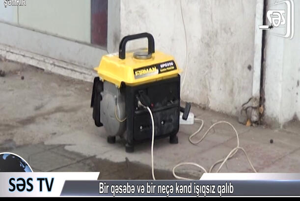Şəmkirin kəndləri işıqsız qalıb - PROBLEM