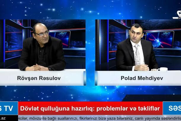 Dövlət qulluğuna hazırlıq: problemlər və təkliflər