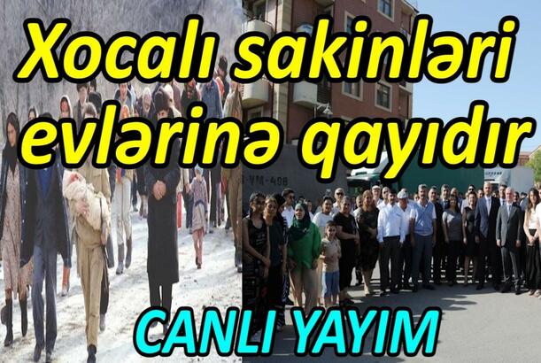 Xocalı sakinləri evlərinə qayıdır Molla rejimi Xomneyini öldürə bilər