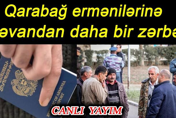 Qarabağ ermənilərinə İrəvandan daha bir zərbə