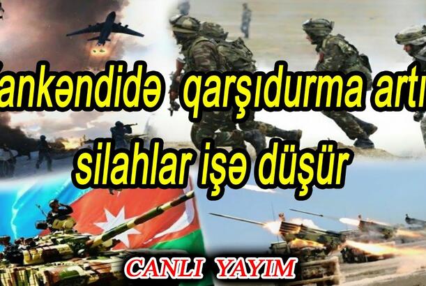 Xankəndidə qarşıdurma artır, silahlar işə düşür