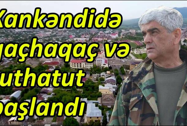 Xankəndidə qaçhaqaç və tuthatut başlandı