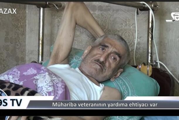 Müharibə veteranının yardıma ehtiyacı var