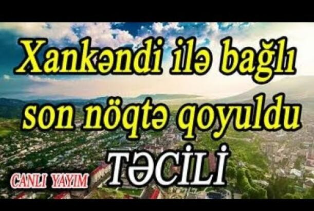 Xankəndi ilə bağlı son nöqtə qoyuldu - Araikə verilən vaxt bitdi