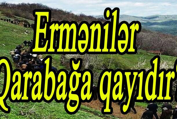 Ermənilər Qarabağa qayıdır? - İrəvan və Avropanın növbəti təxribatı