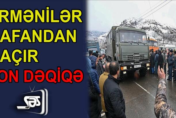 Ermənilər Qafandan qaçır