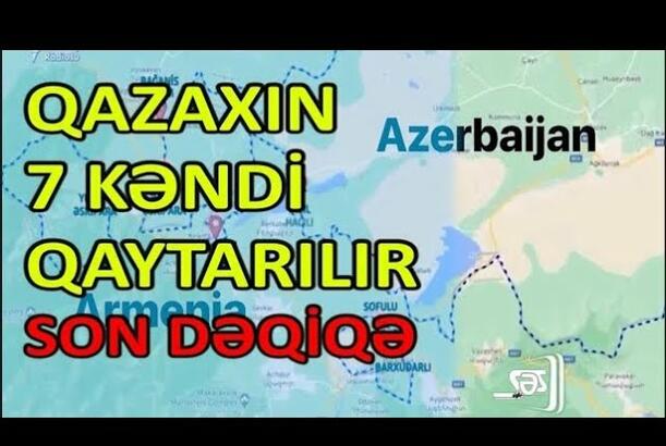 Qazaxın kəndləri qaytarılır