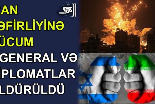 İran səfirliyinə hücum: 2 general və diplomatlar öldürüldü