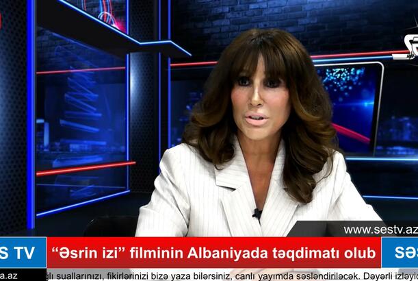 “Əsrin izi” filminin Albaniyada təqdimatı olub