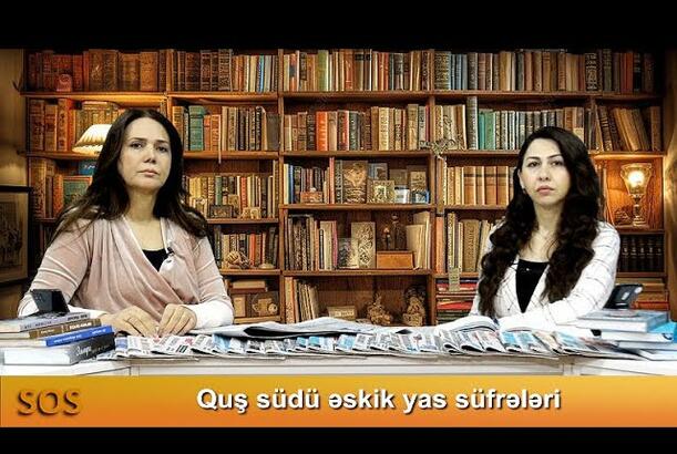 Quş südü əskik yas süfrələri