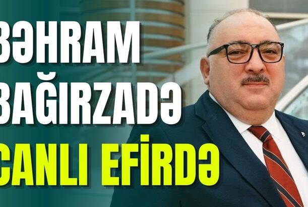 Bəhram Bağırzadə canlı efirdə - oxumağa kitab tapmırıq, yoxsa...