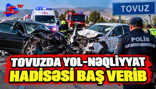 Tovuzda yol-nəqliyyat hadisəsi baş verib