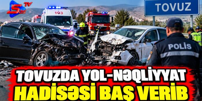 Tovuzda yol-nəqliyyat hadisəsi baş verib