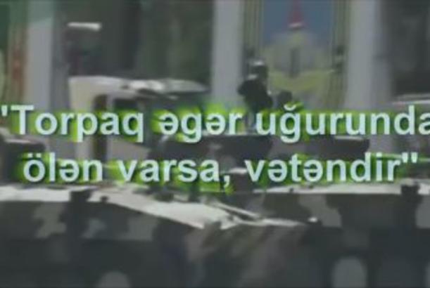 “Torpaq əgər uğrunda ölən varsa, vətəndir” 22.08.2014