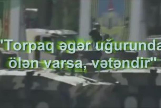 “Torpaq əgər uğrunda ölən varsa, vətəndir” 03.09.2014