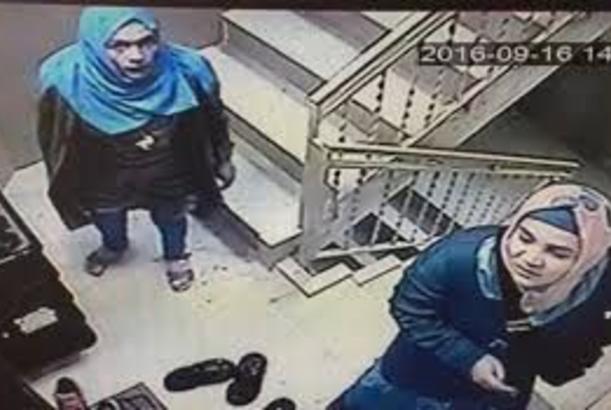 Oğrular kameranı görüncə...