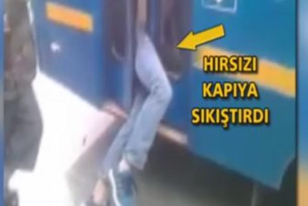 Avtobusda oğurluq edən qadın belə yaxalandı