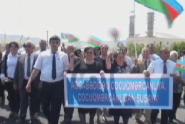 Ağcabədi sakinləri Cocuq Mərcanlıda